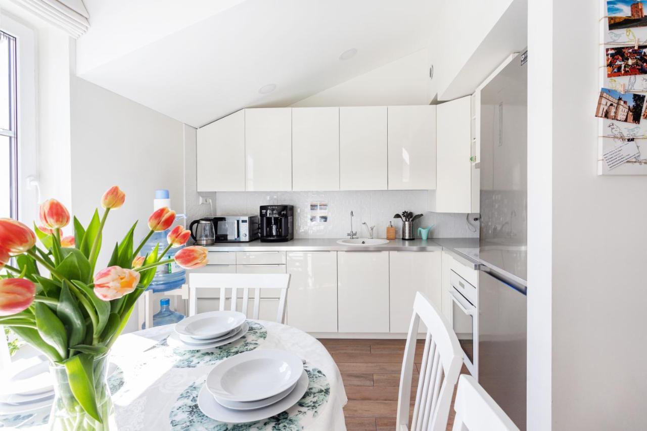 3 Bedroom Apartment 24H Self Check In, Free Parking, Ac, Fireplace VNO Exterior photo