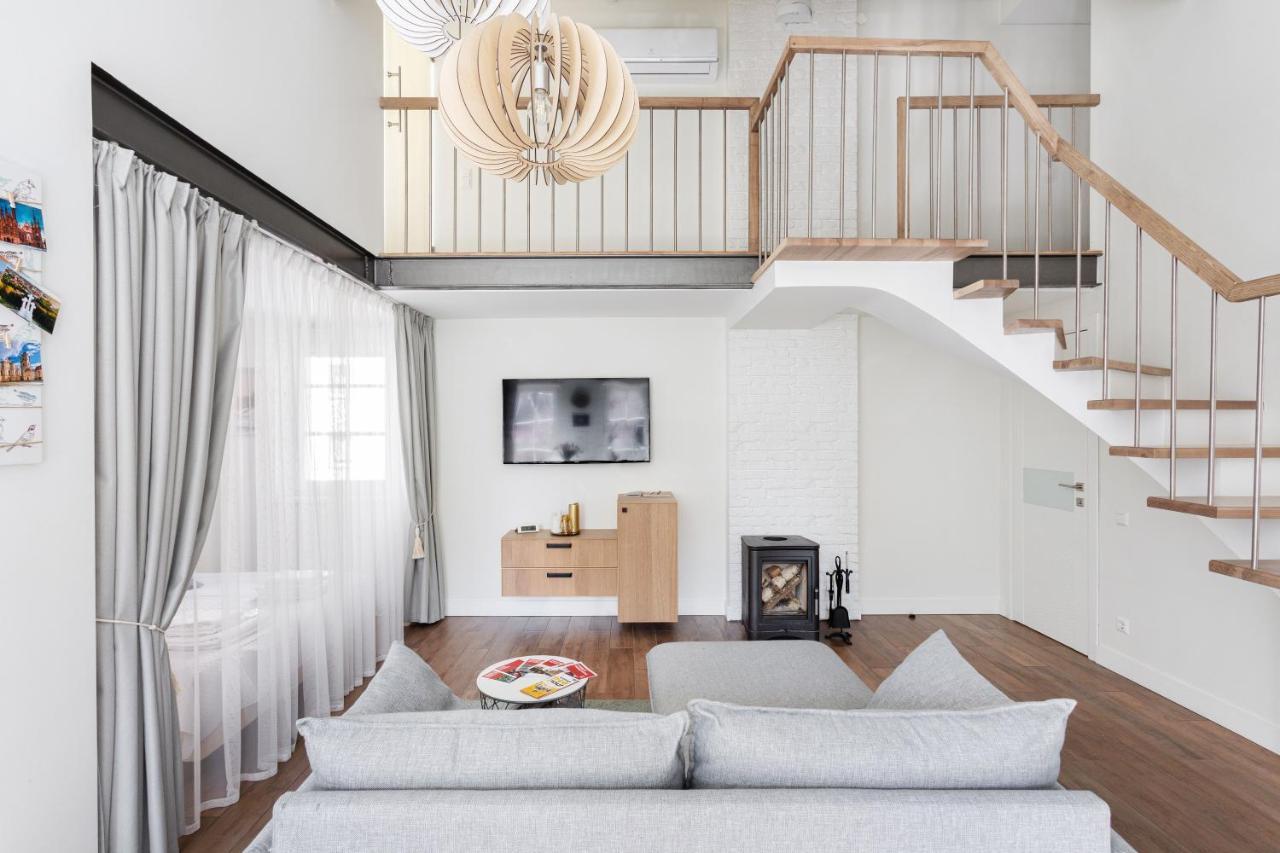 3 Bedroom Apartment 24H Self Check In, Free Parking, Ac, Fireplace VNO Exterior photo