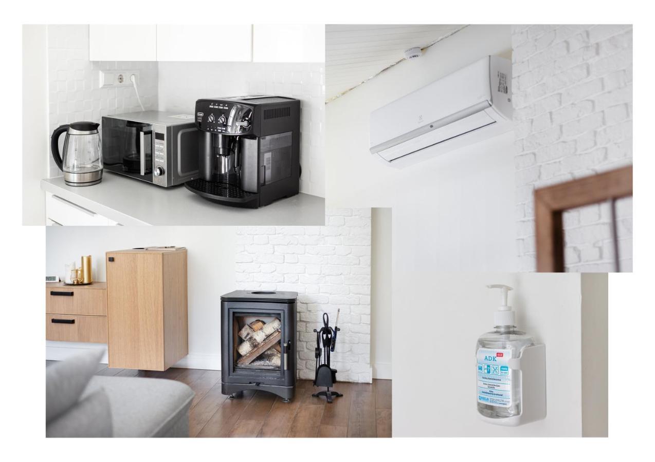 3 Bedroom Apartment 24H Self Check In, Free Parking, Ac, Fireplace VNO Exterior photo